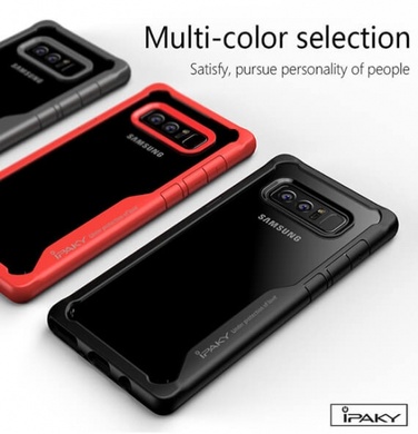 TPU + PC чохол iPaky Luckcool Series для Samsung Galaxy Note 8, Червоний