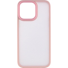 TPU+PC чохол Metal Buttons для Apple iPhone 15 Pro Max (6.7"), Розовый