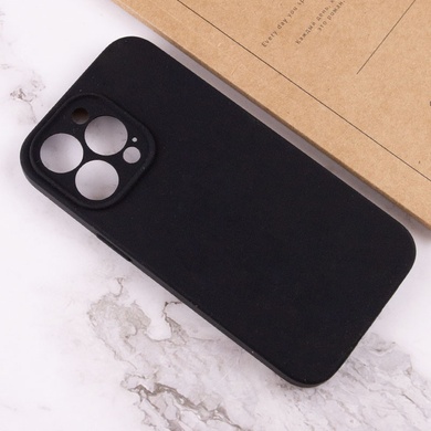 Чехол Silicone Case Full Camera Protective (AA) NO LOGO для Apple iPhone 15 Pro (6.1") Черный / Black