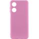 Чехол Silicone Cover Lakshmi Full Camera (A) для Oppo A38 / A18 Розовый / Pink