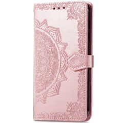 Шкіряний чохол (книжка) Art Case з візитницею для Realme C51, Розовый
