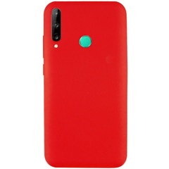Чохол Silicone Cover Full without Logo (A) для Huawei P40 Lite E / Y7p (2020), Червоний / Red