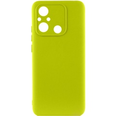 Чохол Silicone Cover Lakshmi Full Camera (A) для Xiaomi Redmi 12C, Жовтий / Flash