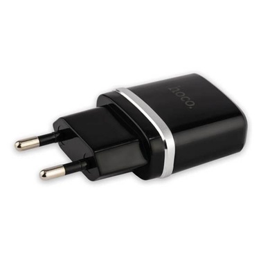 СЗУ Hoco C12 Dual USB Charger 2.4A Черный