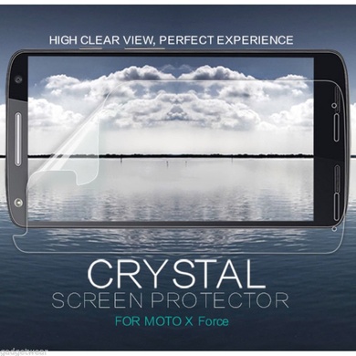 Захисна плівка Nillkin Crystal для Motorola Moto X Force (XT1580), Анти-отпечатки