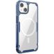 TPU чехол Nillkin Nature Pro Magnetic для Apple iPhone 15 Plus (6.7") Синий (прозрачный)