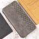 Кожаный чехол книжка GETMAN Cubic (PU) для Xiaomi Poco F5 Pro Серый