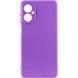 Чехол Silicone Cover Lakshmi Full Camera (A) для Motorola Moto G54 Фиолетовый / Purple