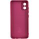Чохол Silicone Cover Lakshmi Full Camera (A) для Motorola Moto E13, Бордовый / Marsala