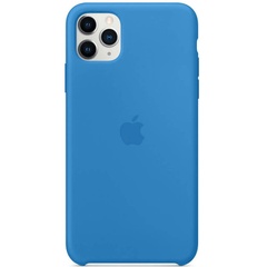 Чохол Silicone case (AAA) для Apple iPhone 11 Pro (5.8 "), Синий / Surf Blue