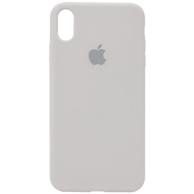 Чехол Silicone Case Full Protective (AA) для Apple iPhone XS Max (6.5") Серый / Stone