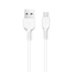 Дата кабель Hoco X20 Flash Micro USB Cable (1m), Белый