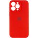 Чехол Silicone Case Full Camera Protective (AA) для Apple iPhone 15 Pro (6.1") Красный / Red