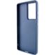 TPU чехол Bonbon Metal Style with MagSafe для Samsung Galaxy S24 Ultra Синий / Cosmos Blue