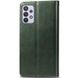 Шкіряний чохол книжка GETMAN Gallant (PU) для Samsung Galaxy A32 4G, Зеленый