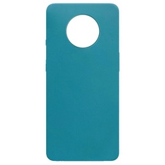 Силіконовий чохол Candy для OnePlus 7T, Синий / Powder Blue