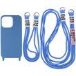 Чохол TPU two straps California для Apple iPhone 13 Pro (6.1"), Синій / Cosmos Blue
