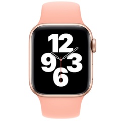 Силиконовый ремешок для Apple watch 42mm/44mm/45mm/49mm Розовый / Flamingo