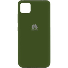 Чохол Silicone Cover My Color Full Protective (A) для Huawei Y5p, Зеленый / Forest green