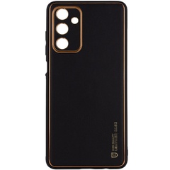 Кожаный чехол Xshield для Samsung Galaxy A15 4G/5G Черный / Black