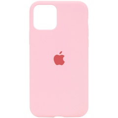 Чохол Silicone Case Full Protective (AA) для Apple iPhone 11 Pro Max (6.5"), Розовый / Peach