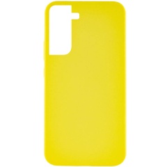 Чехол Silicone Cover Lakshmi (AAA) для Samsung Galaxy S21 FE Желтый / Yellow