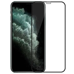 Захисне скло Privacy 5D (full glue) для Apple iPhone 11 Pro Max / XS Max (6.5 "), Чорний