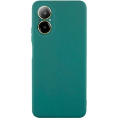 Силиконовый чехол Candy Full Camera для Realme C67 4G Зеленый / Green