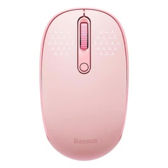 Миша бездротова Baseus F01B Tri-Mode, pink