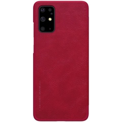 Кожаный чехол (книжка) Nillkin Qin Series для Samsung Galaxy S20 Ultra, Красный