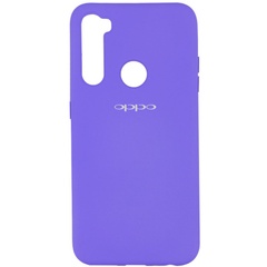 Чехол Silicone Cover Full Protective (A) для OPPO Realme C3, Фиолетовый / Violet