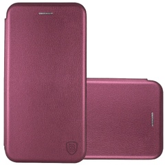 Шкіряний чохол (книжка) Classy для Samsung Galaxy A03, Бордовый