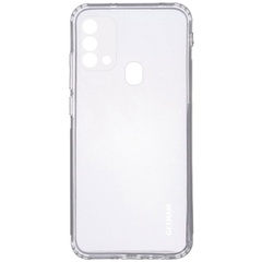 TPU чехол GETMAN Clear 1,0 mm для Samsung Galaxy M21s, Прозрачный