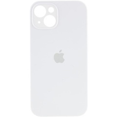 Чохол Silicone Case Full Camera Protective (AA) для Apple iPhone 15 (6.1"), Білий / White