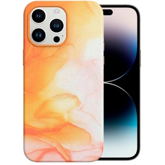 Шкіряний чохол Figura Series Case with MagSafe для Apple iPhone 14 Pro Max (6.7"), orange