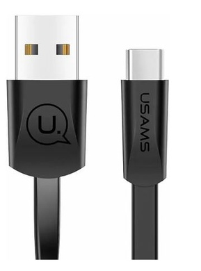 Дата кабель USAMS US-SJ200 USB to Type-C 2A (1.2m) Черный
