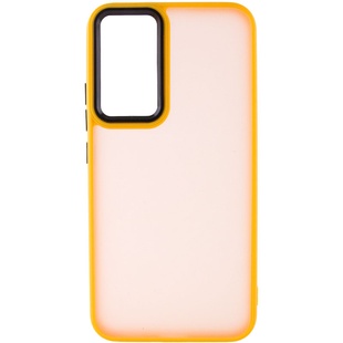 Чехол TPU+PC Lyon Frosted для Xiaomi Redmi Note 11 (Global) / Note 11S Orange