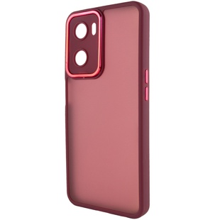 TPU+PC чехол Accent для Oppo A57s / A77s Magenta