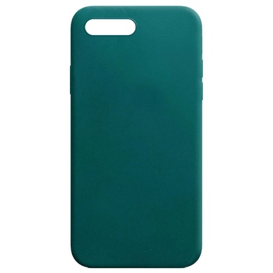 Силіконовий чохол Candy для Apple iPhone 7 plus / 8 plus (5.5"), Зеленый / Forest green