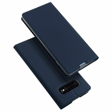 Чохол-книжка Dux Ducis з кишенею для візиток для Samsung Galaxy S10, Синий