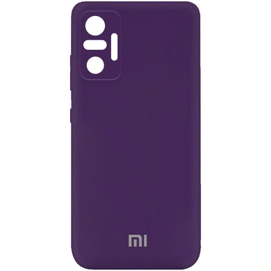 Чохол Silicone Cover My Color Full Camera (A) для Xiaomi Redmi Note 10 Pro / 10 Pro Max, Фіолетовий / Purple