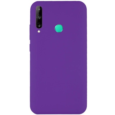 Чохол Silicone Cover Full without Logo (A) для Huawei P40 Lite E / Y7p (2020), Фіолетовий / Purple