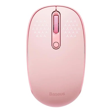 Мышь беспроводная Baseus F01B Tri-Mode (B01055503833-0) Pink