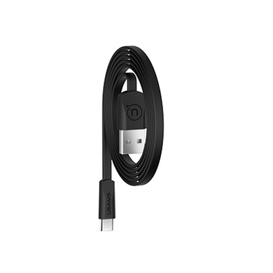 Дата кабель USAMS US-SJ200 USB to Type-C 2A (1.2m), Чорний