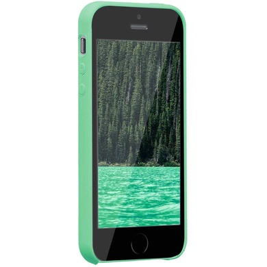 Чехол Silicone Case (AA) для Apple iPhone 5/5S/SE Зеленый / Spearmint