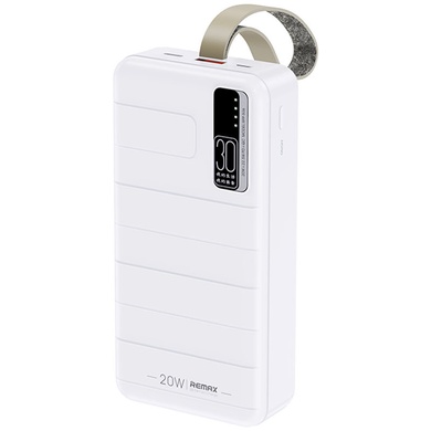Портативное зарядное устройство Power Bank Remax RPP-506 20W+22.5W PD+QC 30000 mAh Белый