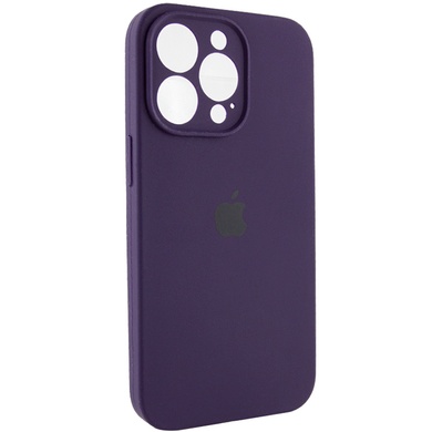 Чехол Silicone Case Full Camera Protective (AA) для Apple iPhone 13 Pro Max (6.7") Фиолетовый / Elderberry