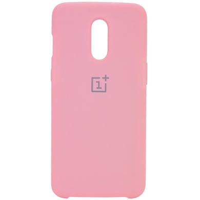 Чохол Silicone Cover (AA) для OnePlus 7, Розовый / Cotton Candy