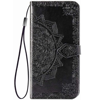 Кожаный чехол (книжка) Art Case с визитницей для Oppo A53 / A32 / A33, Черный