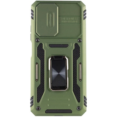 Удароміцний чохол Camshield Army Ring для Xiaomi Redmi 9A, Оливковый / Army Green